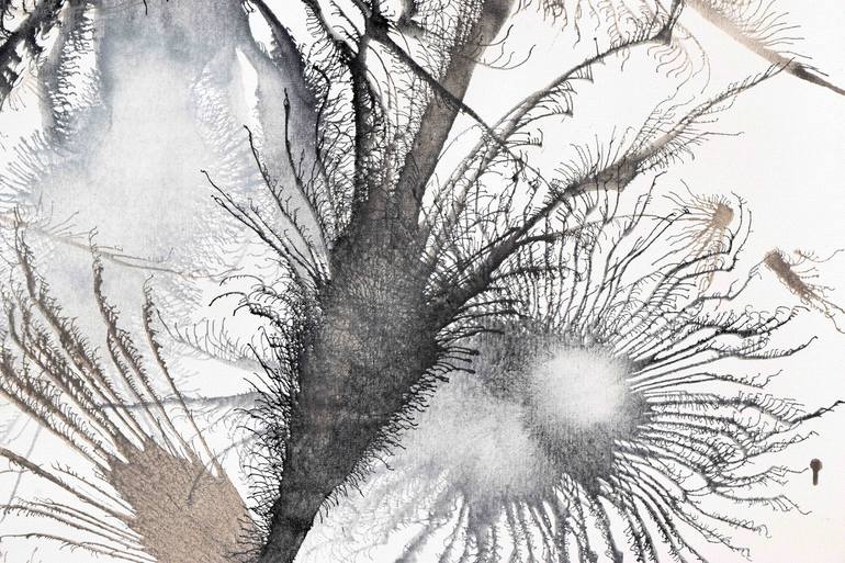 Original Abstract Expressionism Abstract Painting by Sumit Mehndiratta