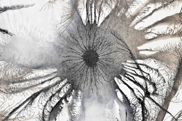 Original Abstract Expressionism Abstract Painting by Sumit Mehndiratta