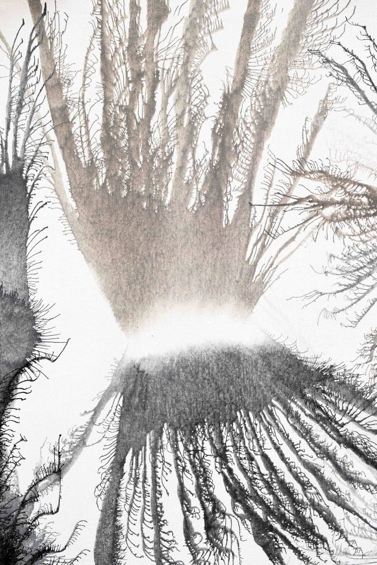 Original Abstract Expressionism Abstract Painting by Sumit Mehndiratta