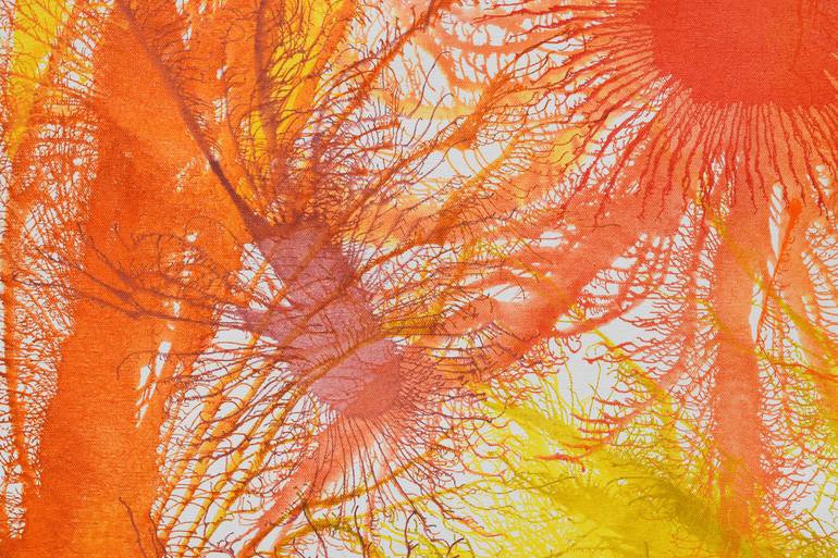 Original Abstract Expressionism Abstract Painting by Sumit Mehndiratta