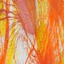Exploflora Series is inspired from the fluidity of acrylic colours. I create this piece which looks like exploding fireworks and also big gigantic flowers blossoming, but you can have your own interpretation of it as thats the beauty of abstract art. The vibrant colors and their electric flow in this painting adds a lot of character, energy and movement to the painting.