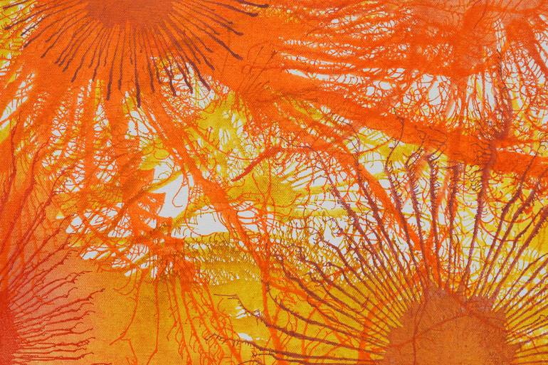 Original Abstract Expressionism Abstract Painting by Sumit Mehndiratta