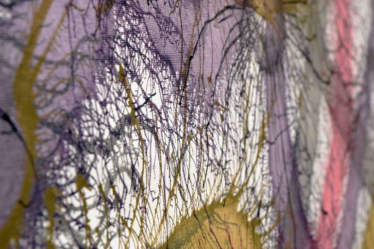 Original Abstract Expressionism Abstract Painting by Sumit Mehndiratta