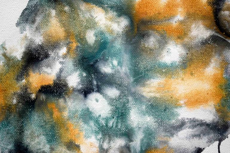 Original Art Deco Abstract Painting by Sumit Mehndiratta