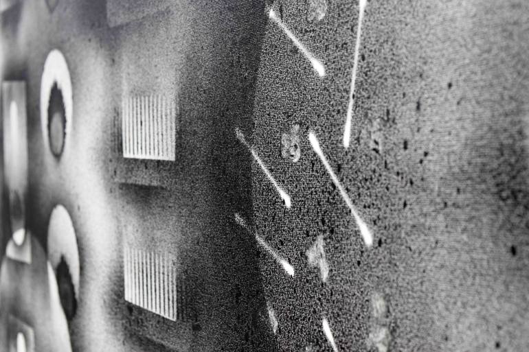 Original Art Deco Abstract Painting by Sumit Mehndiratta