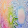 Exploflora Series is inspired from the fluidity of acrylic colours. I create this piece which looks like exploding fireworks and also big gigantic flowers blossoming, but you can have your own interpretation of it as thats the beauty of abstract art. The vibrant colors and their electric flow in this painting adds a lot of character, energy and movement to the painting.