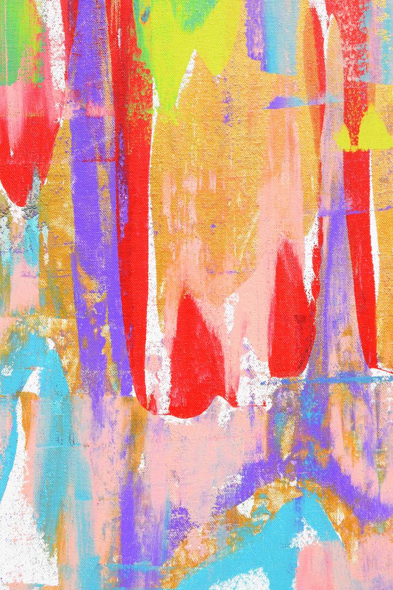 Original Abstract Expressionism Abstract Painting by Sumit Mehndiratta