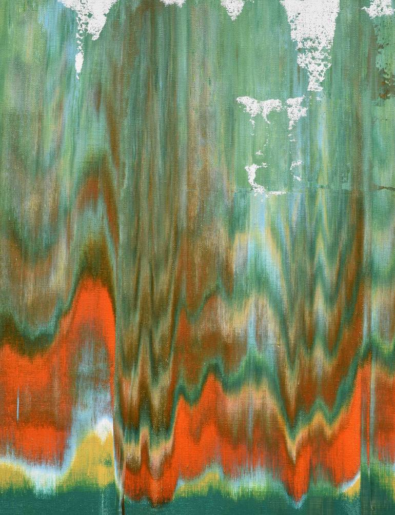 Original Abstract Expressionism Abstract Painting by Sumit Mehndiratta