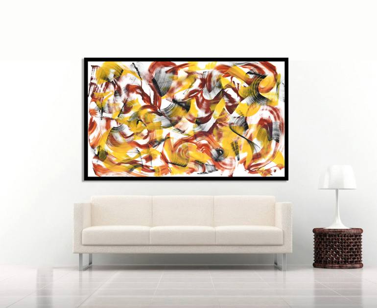 Original Abstract Painting by Sumit Mehndiratta