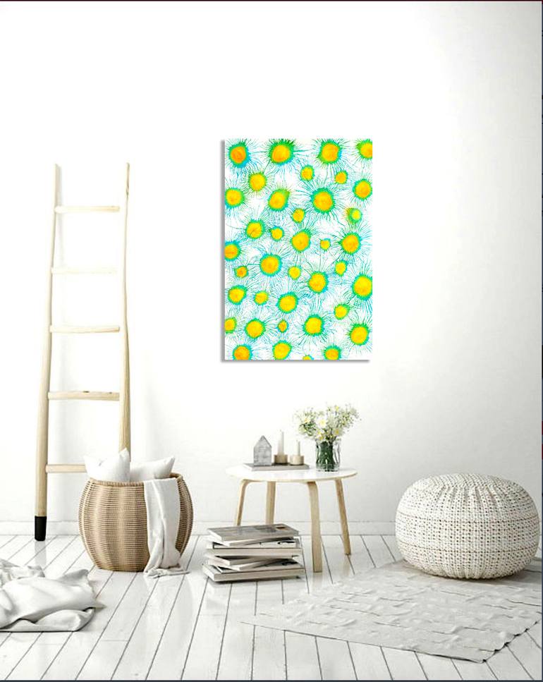 Original Abstract Expressionism Abstract Painting by Sumit Mehndiratta