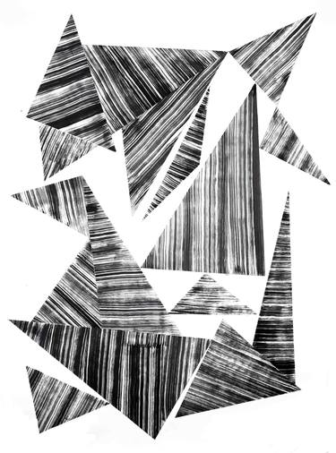 Print of Abstract Geometric Drawings by Sumit Mehndiratta