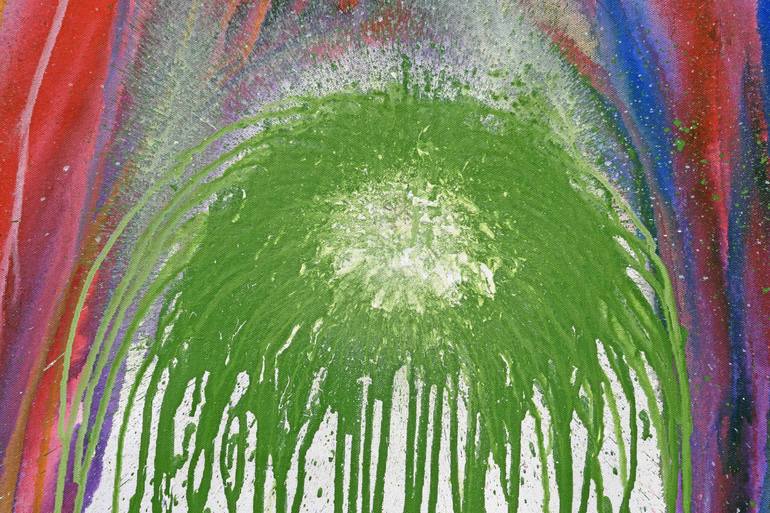 Original Abstract Expressionism Abstract Painting by Sumit Mehndiratta