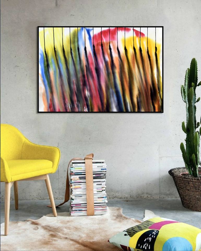 Original Abstract Painting by Sumit Mehndiratta