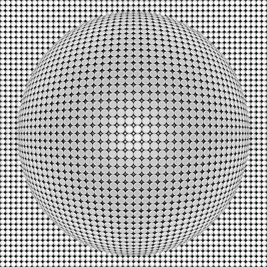 Print of Abstract Geometric Digital by Sumit Mehndiratta