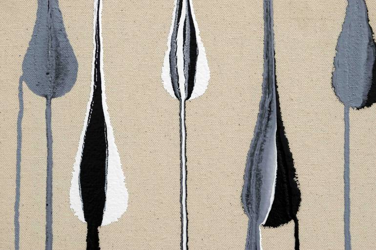Original Art Deco Abstract Painting by Sumit Mehndiratta