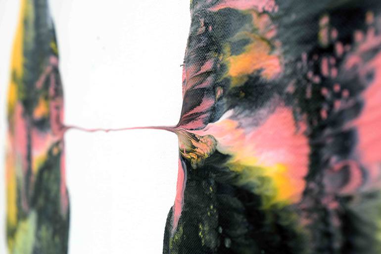 Original Abstract Expressionism Abstract Painting by Sumit Mehndiratta