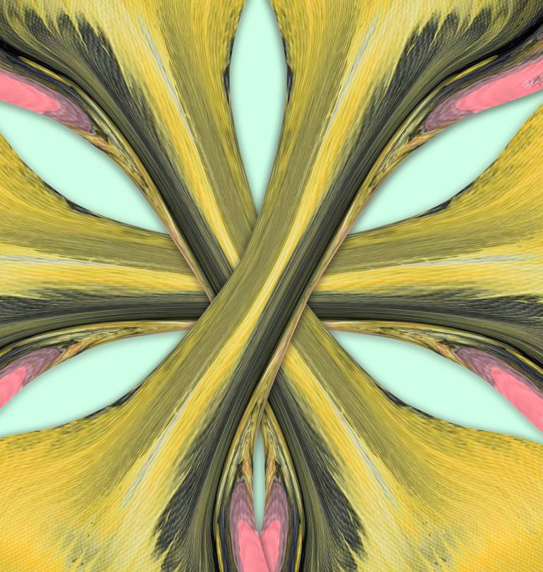 Original Abstract Geometric Digital by Sumit Mehndiratta