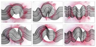 Original Modern Abstract Drawings by Sumit Mehndiratta