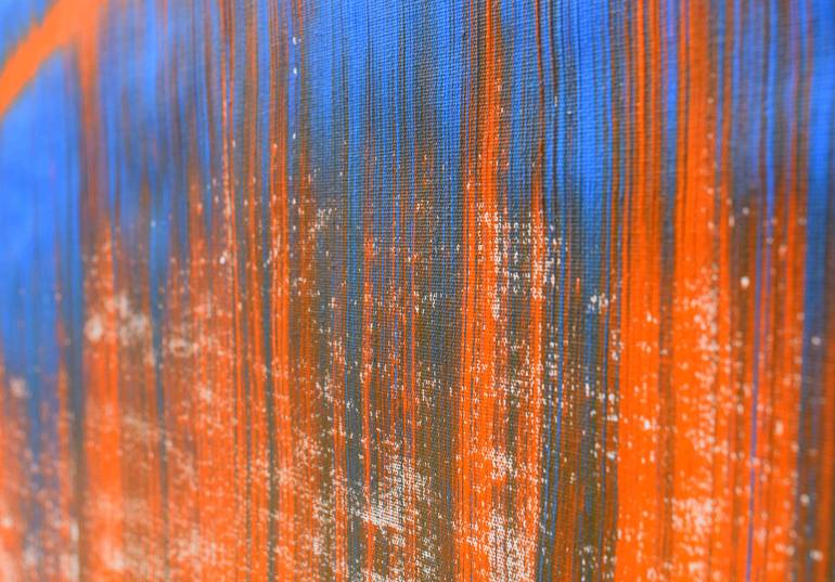 Original Art Deco Abstract Painting by Sumit Mehndiratta