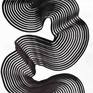 Indian ink on archival paper, Set of three drawings 16x23 inches each. Linear lines drawn on paper to focus on the simplicity and elegance of formation of waves.
Comes ready to hang, drawings framed in a basic black wooden frame covered with glass.