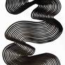 Indian ink on archival paper, Set of three drawings 16x23 inches each. Linear lines drawn on paper to focus on the simplicity and elegance of formation of waves.
Comes ready to hang, drawings framed in a basic black wooden frame covered with glass.
