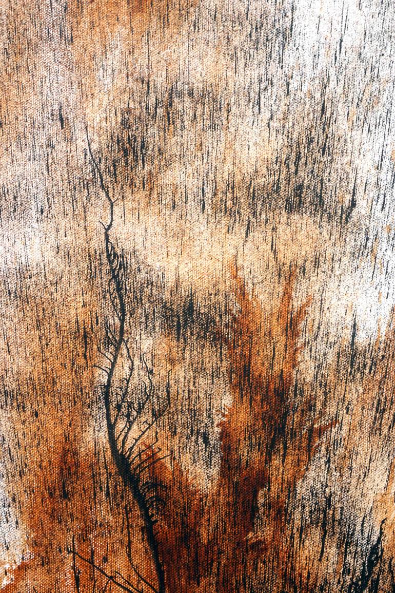 Original Abstract Expressionism Abstract Painting by Sumit Mehndiratta