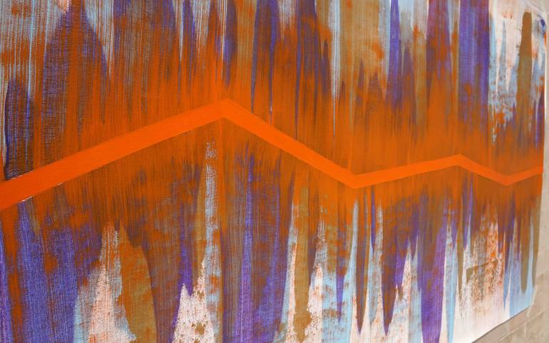 Original Abstract Expressionism Abstract Painting by Sumit Mehndiratta