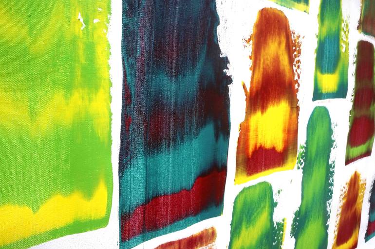 Original Abstract Expressionism Abstract Painting by Sumit Mehndiratta