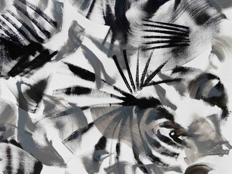 Original Art Deco Abstract Painting by Sumit Mehndiratta