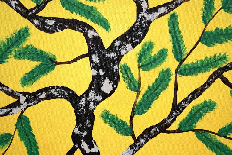 Original Tree Painting by Sumit Mehndiratta