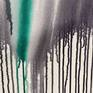 Dripology is inspired from the fluidity of colors and how they mix with each other to form other color palettes. Gravity plays an essential role in making these artworks as the colors are dripped from above and then are made to flow in certain ways that they form fluid patterns dissolving as they reach till the end of the painting.  Painting shipped stretched, safely secured in a wooden crate.