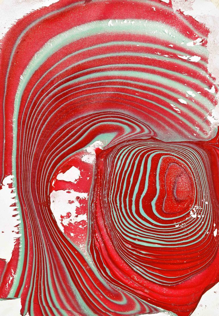 Original Abstract Expressionism Abstract Painting by Sumit Mehndiratta