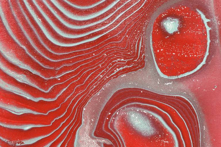 Original Abstract Expressionism Abstract Painting by Sumit Mehndiratta