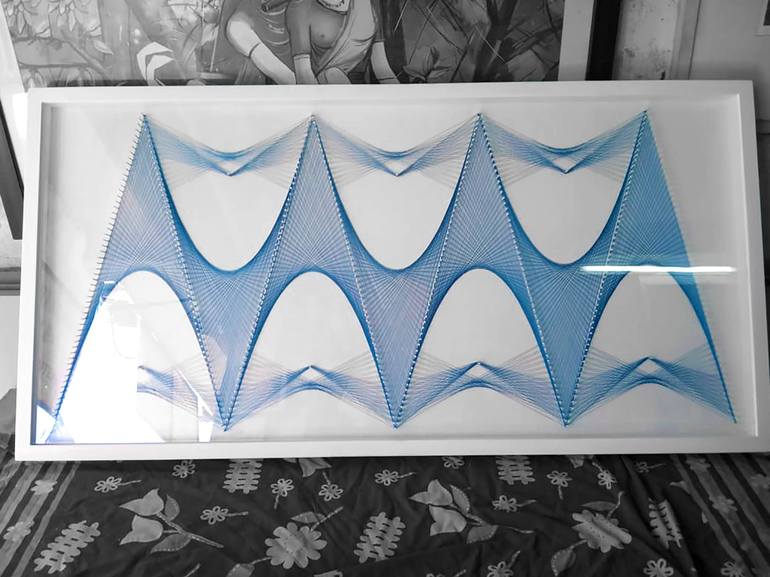 Original Abstract Wall Sculpture by Sumit Mehndiratta