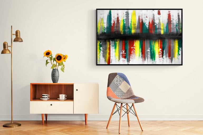 Original Abstract Painting by Sumit Mehndiratta