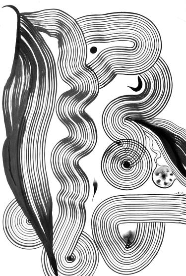 Print of Art Deco Abstract Drawings by Sumit Mehndiratta