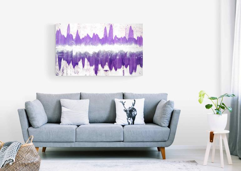 Original Abstract Expressionism Abstract Painting by Sumit Mehndiratta