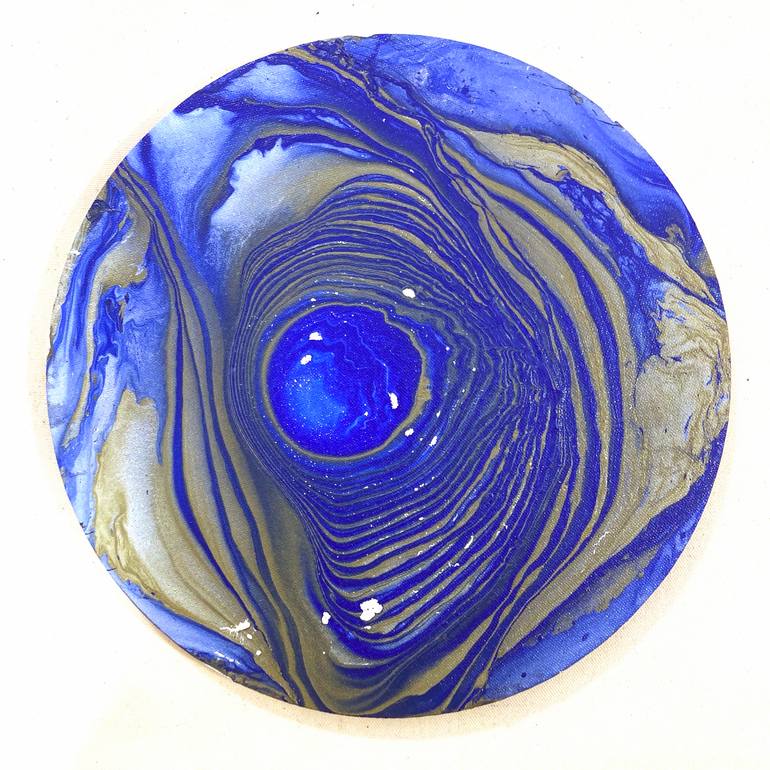 Original Abstract Expressionism Abstract Painting by Sumit Mehndiratta