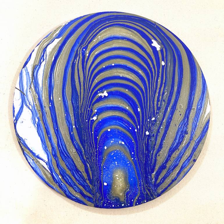 Original Abstract Expressionism Abstract Painting by Sumit Mehndiratta