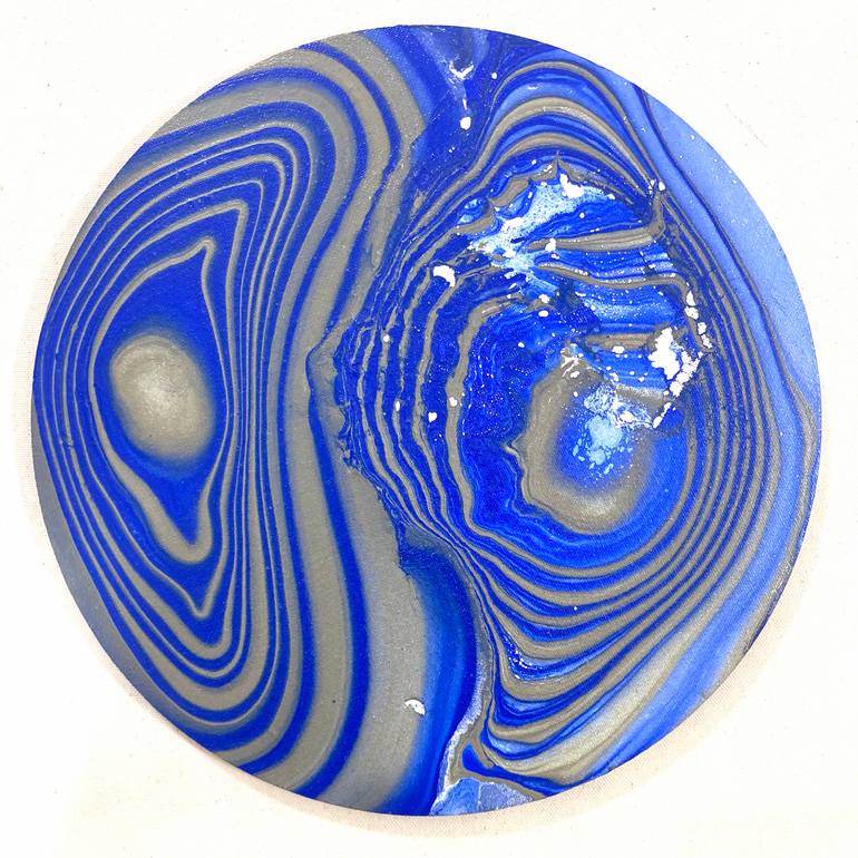 Original Abstract Expressionism Abstract Painting by Sumit Mehndiratta