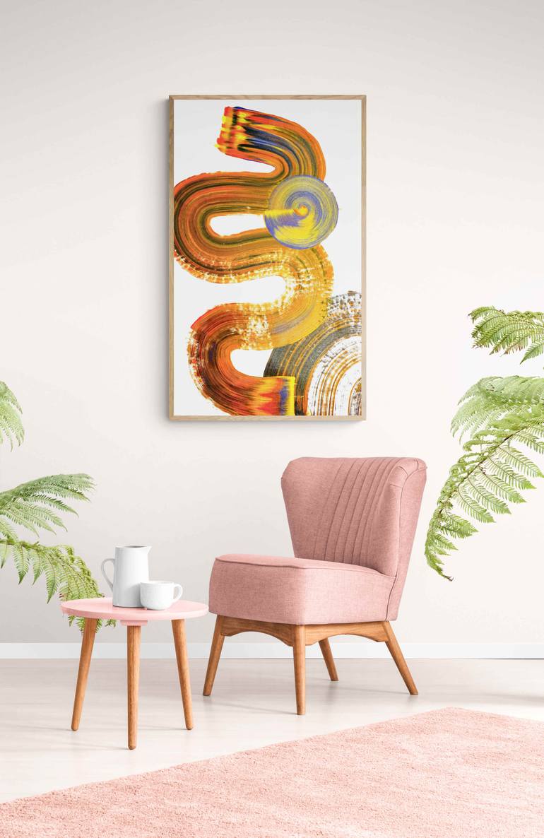 Original Minimalism Abstract Painting by Sumit Mehndiratta
