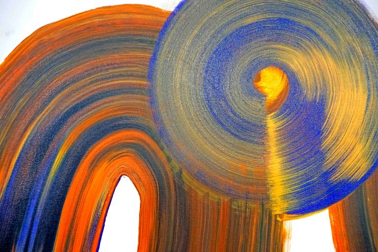 Original Minimalism Abstract Painting by Sumit Mehndiratta