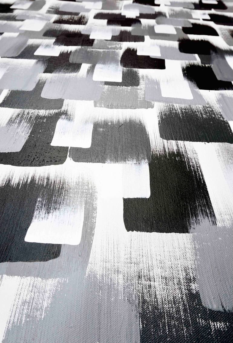 Original Abstract Expressionism Abstract Painting by Sumit Mehndiratta