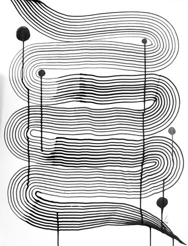 Print of Art Deco Abstract Drawings by Sumit Mehndiratta