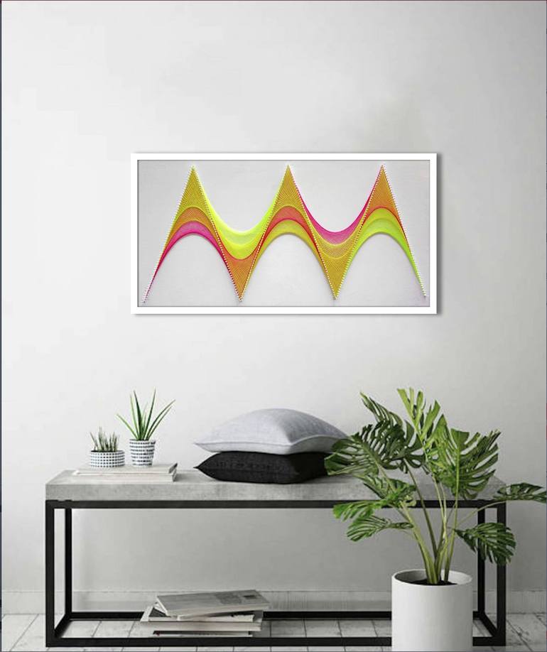 Original Abstract Wall Sculpture by Sumit Mehndiratta