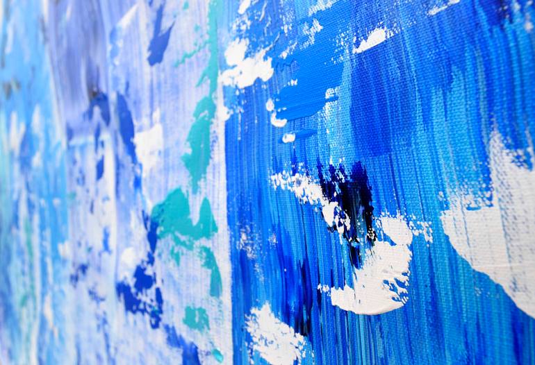 Original Art Deco Abstract Painting by Sumit Mehndiratta