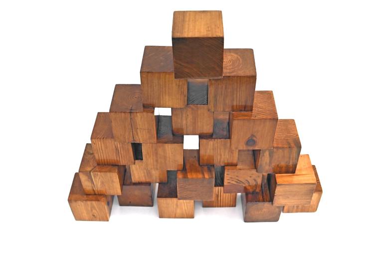 Original Abstract Geometric Sculpture by Sumit Mehndiratta