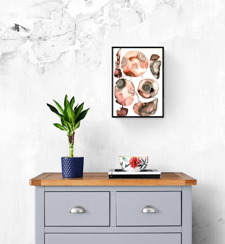 Original Abstract Expressionism Abstract Painting by Sumit Mehndiratta