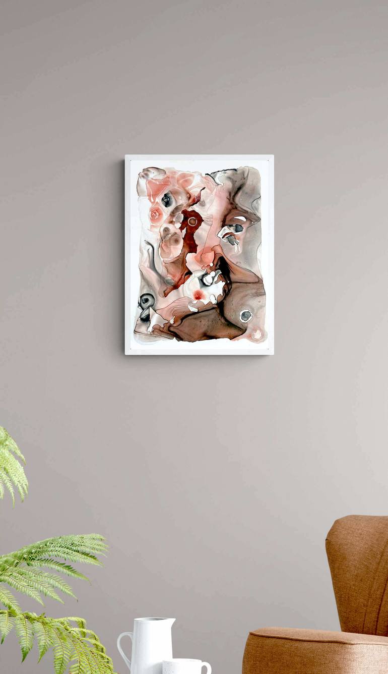 Original Modernism Abstract Painting by Sumit Mehndiratta