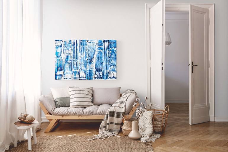 Original Modernism Abstract Painting by Sumit Mehndiratta